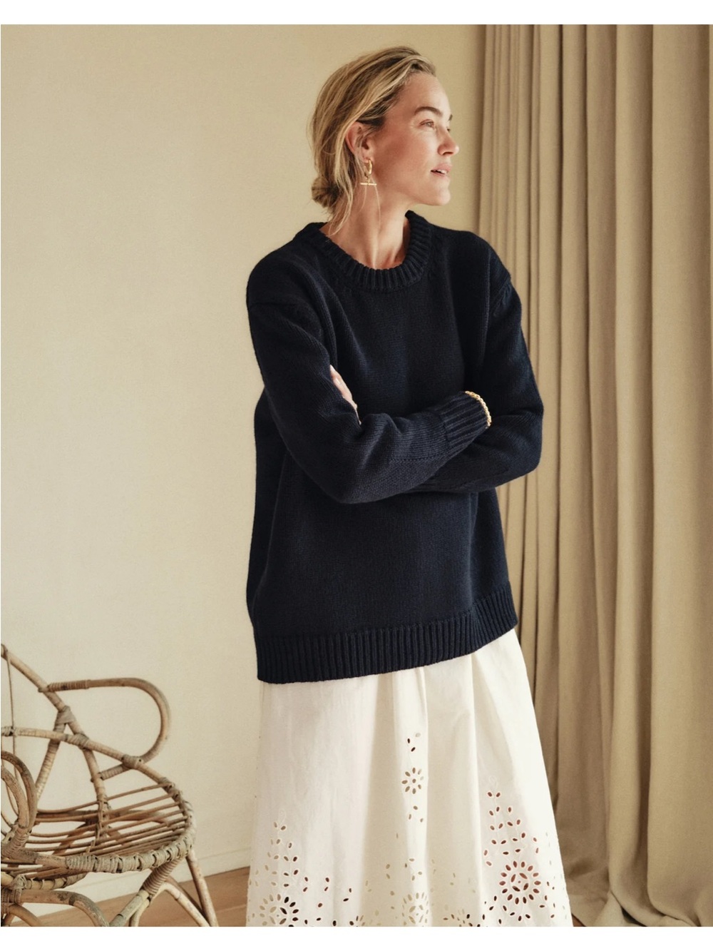 Navygrey “The Oversize” jumper